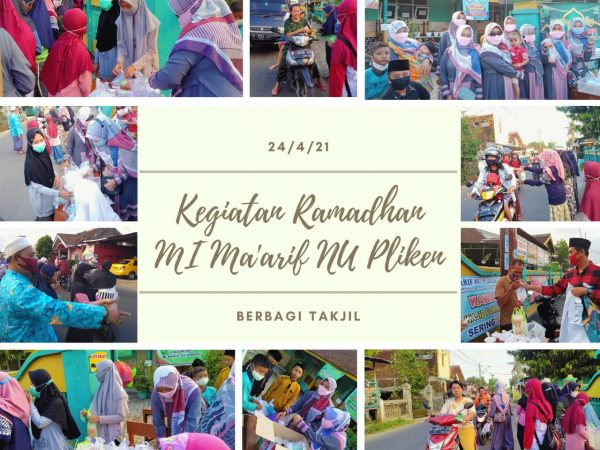 MI MA'ARIF NU PLIKEN GELAR KEGIATAN BERBAGI TAKJIL GRATIS MI MA'ARIF NU PLIKEN GELAR KEGIATAN BERBAGI TAKJIL GRATIS